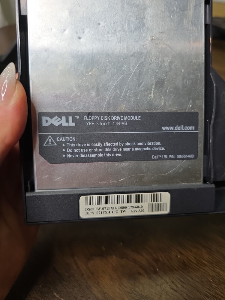 Dell 3.5” 1.44 MB Floppy Disk Drive Module 10NRV-A00 (3)
