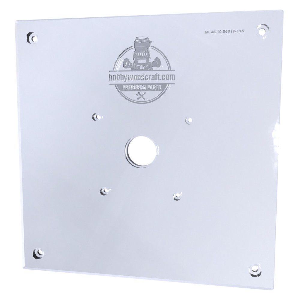 3/8″ Thick 11" Square baseplate w/ bushing compatibility for 48-10-5601