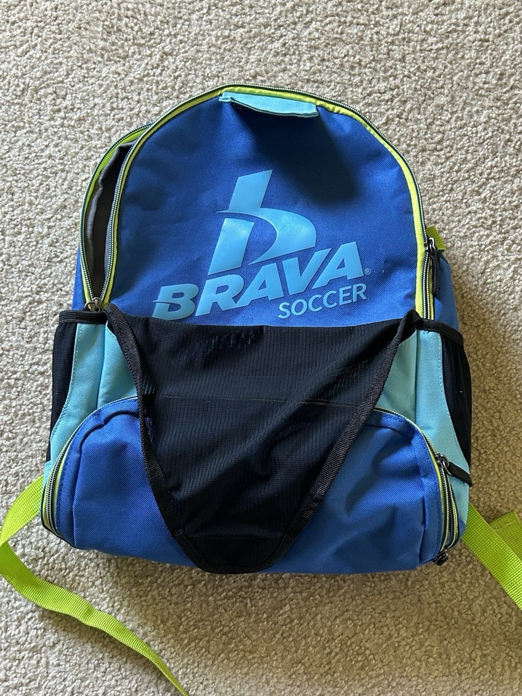 Brave Soccer Backpack With Outer Ball Holder, Cleat Compartment