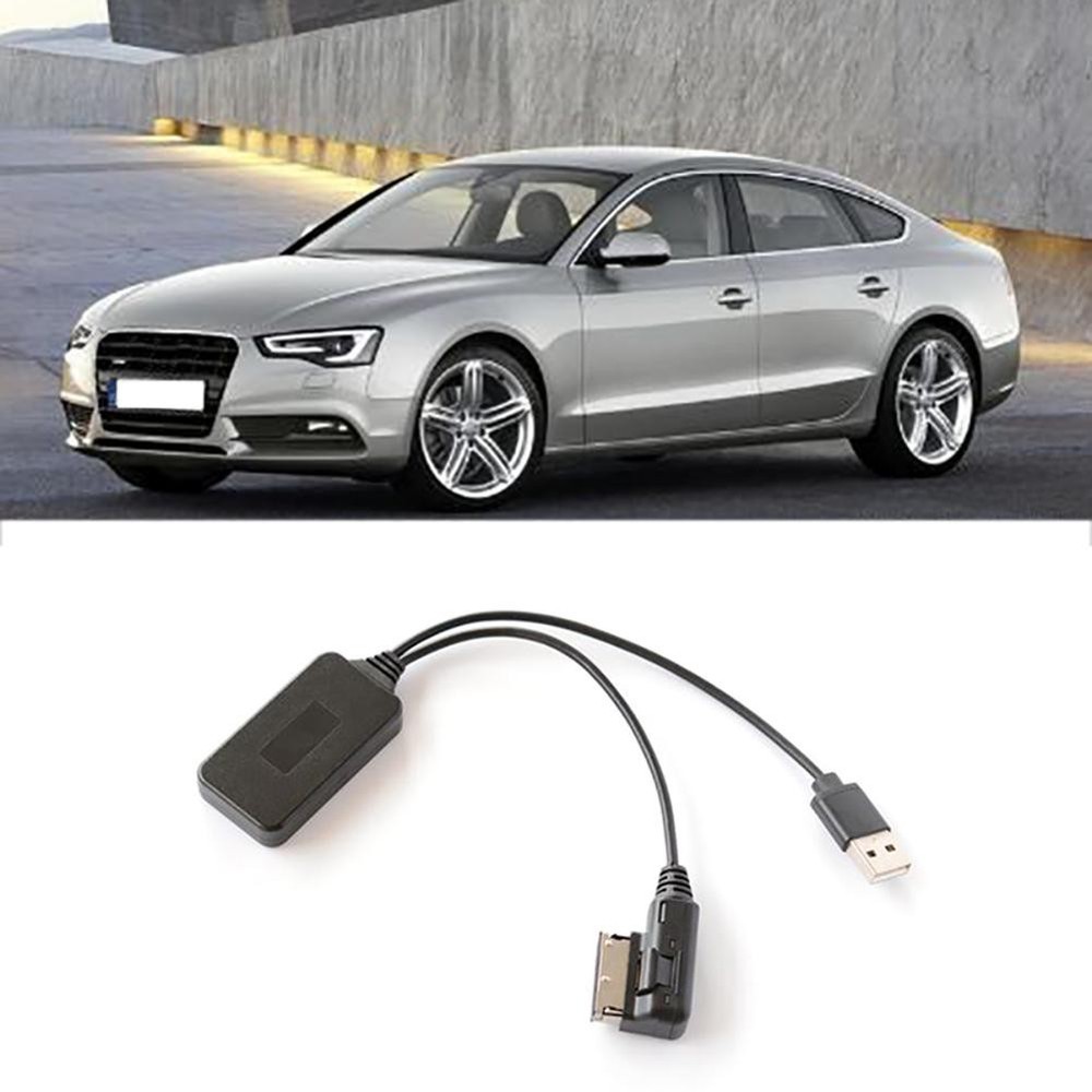 Bluetooth USB AUX Audio Cable Adapter Wireless Module For Audi A4 A5 A6 A8 Q7 D