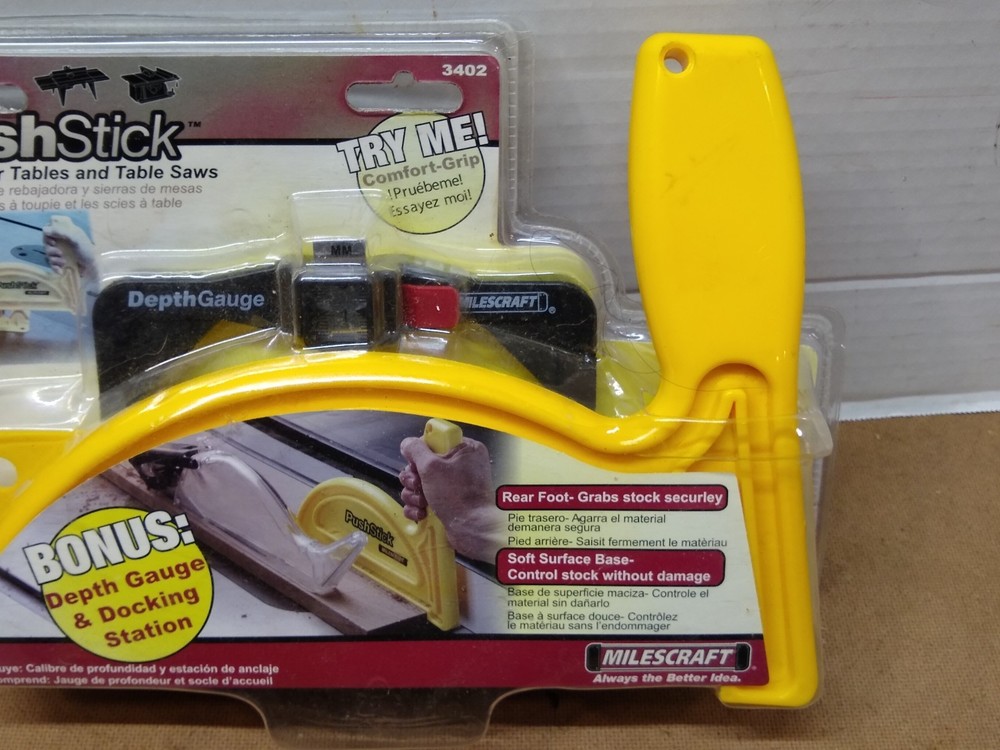 Milescraft 3402 pushstick for Table Saw or router Table
