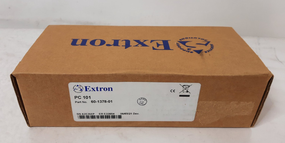 Extron PC 101 AC Power Controller (60-1378-01) - New Open Box