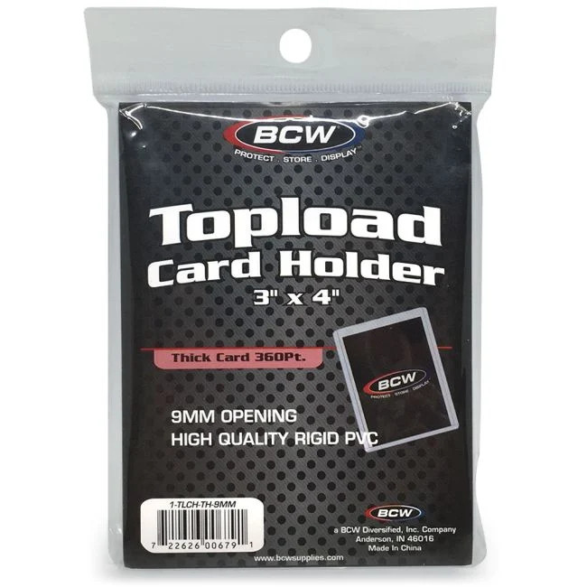 BCW Thick Card Topload Holder - 360 PT