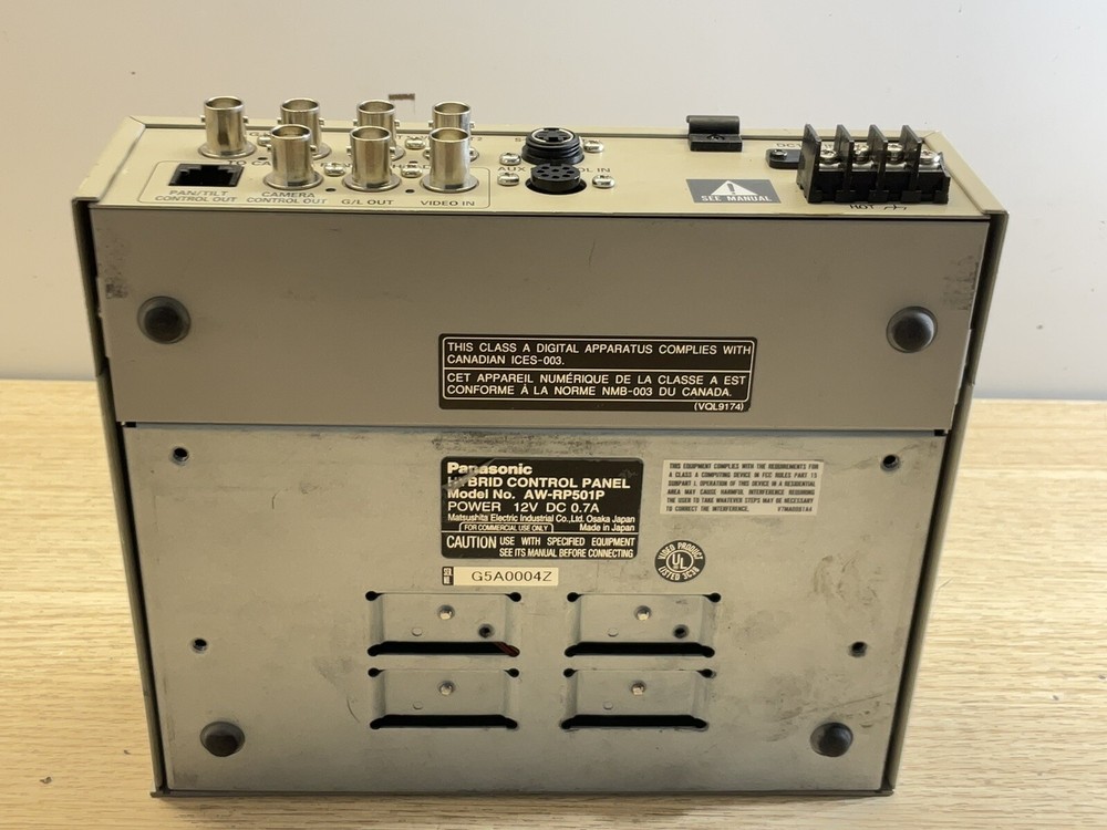 Panasonic AW-RP501 Hybrid Control Panel Camera Controller/FRA23