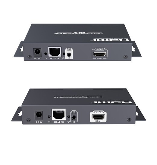 HDMI Matrix HDBitT Extender Over IP Network Kit - Transmitter, Receiver, Remote