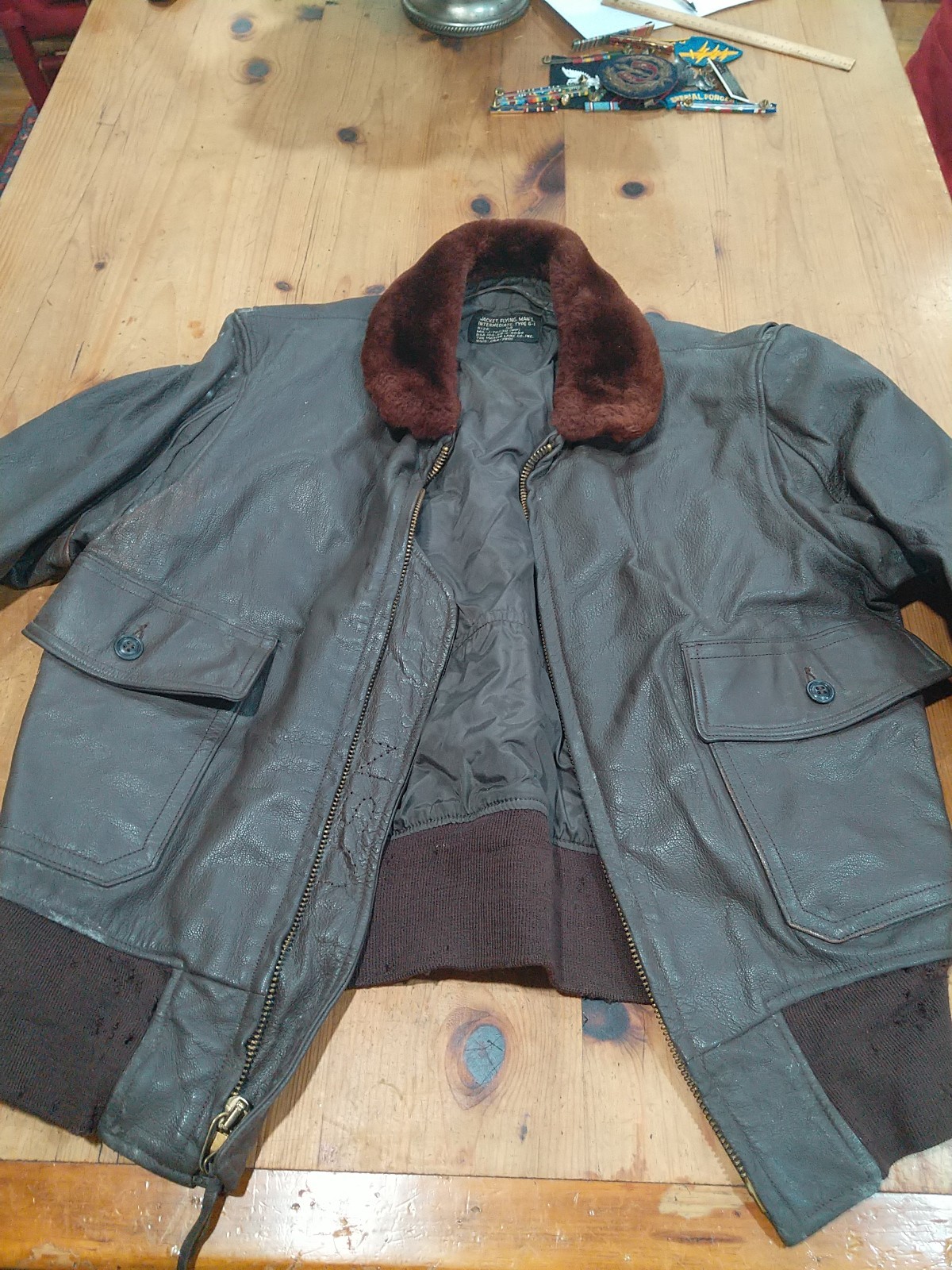 Jacket Flying Intermediate USN Type G1 The Martin Lane Co