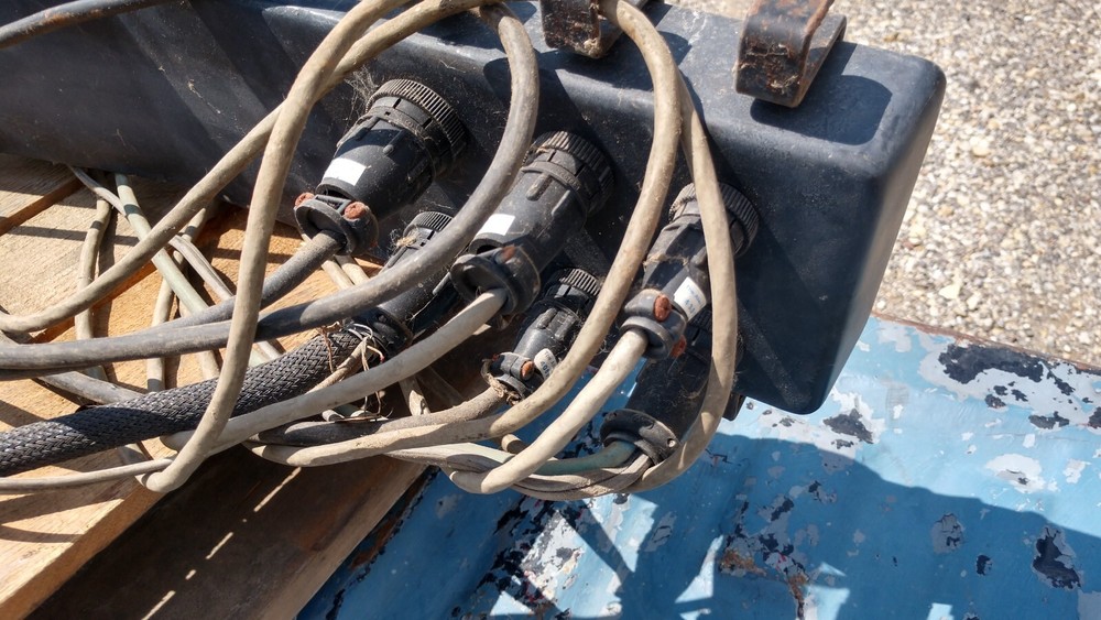 ALLEN computer TEST CENTER Engine ANALYZER FRAME BOOM ONLY PARTS CABLES PROBE S