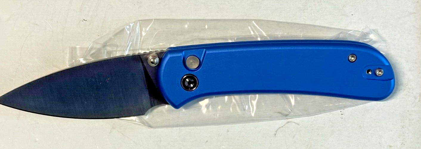 Civivi Qubit Lock 3" 14C28N Blue Aluminum Pocket Folding Knife CC22030E-3 New