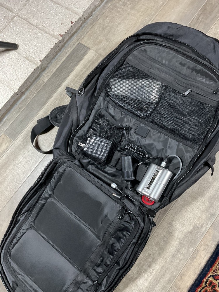 Voltaic Backpack Off Grid Solar Charging Black Pack