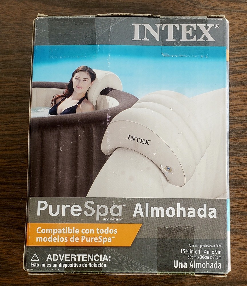 Intex Pure Spa Inflatable Headrest New In Box 28501E