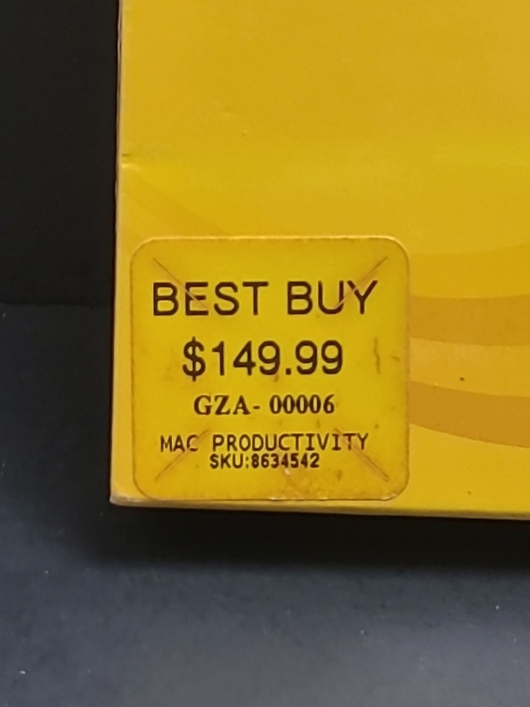 Microsoft Office 2008 Home & Student Edition for Mac Sealed