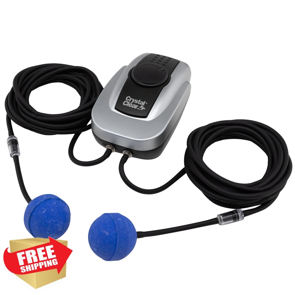 CrystalClear PondAir 2 Aeration Kit, Pond Oxygenator System