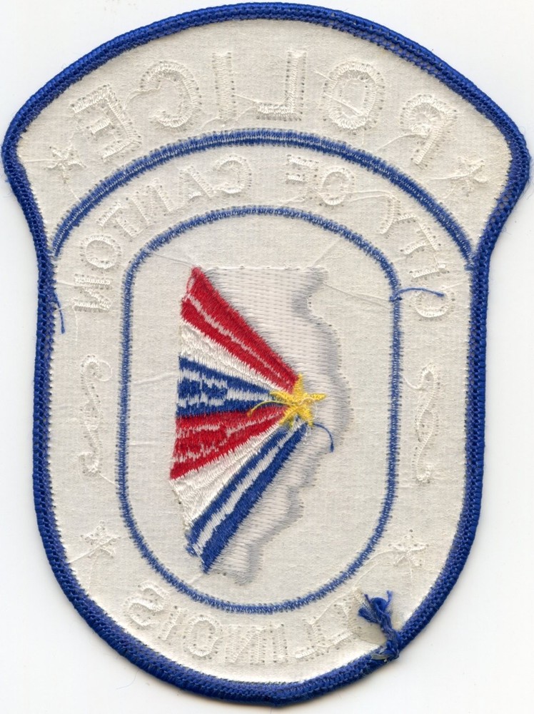 CANTON ILLINOIS POLICE PATCH