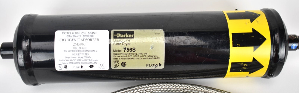 IGC Polycold Systems 264594C Cryogenic Adsorber Dewar / Lab Component