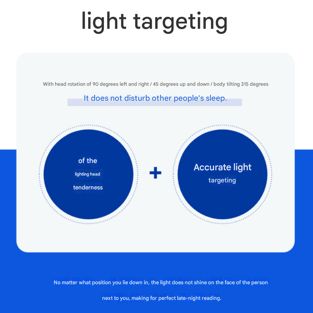 Reading Light Book Light Rechargeable LED