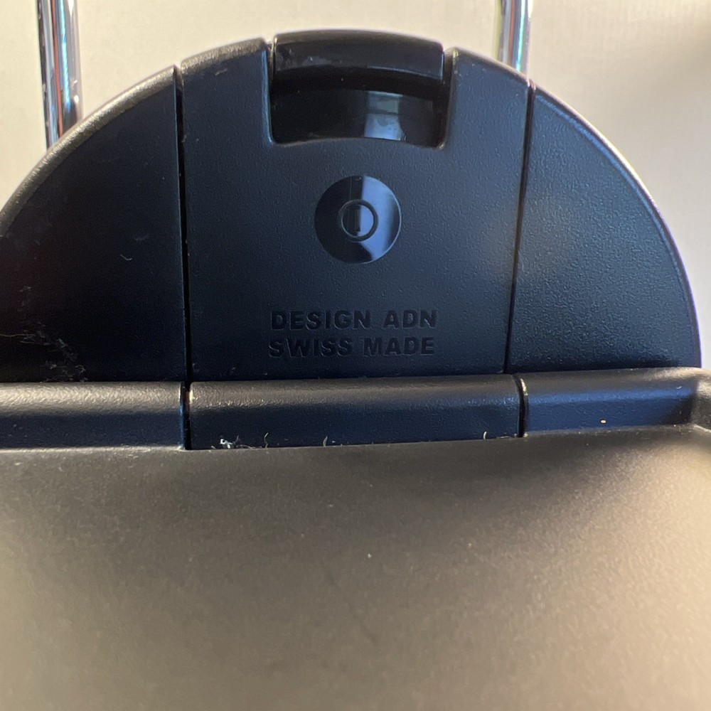 Nespresso Type D60 (Pixie) Coffee Machine Maker Brushed Aluminum/ Black Tested