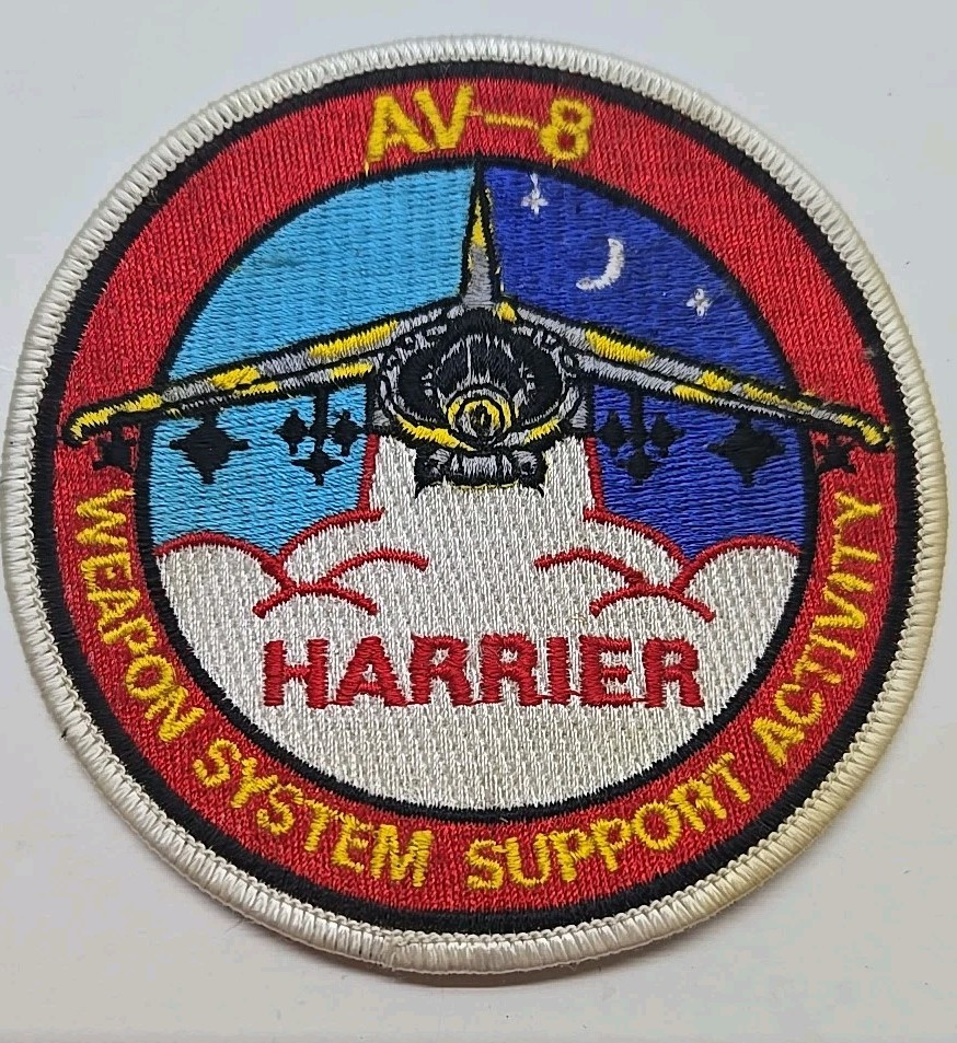 The United States Harrier PATCH Weapon System Support Activity