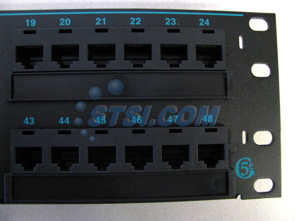 Ortronics Cat5e 48-Port Patch Panel OR-PHD5E6U48 ~STSI