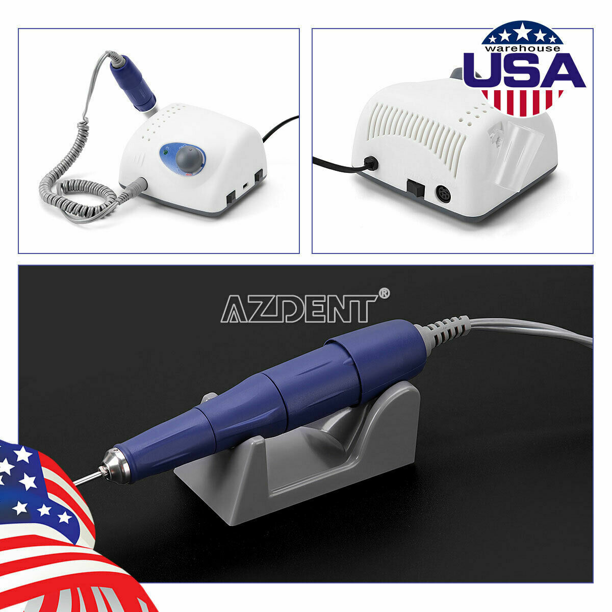 Dental Lab Strong 210/105L Micro Motor High Speed Polishing Handpiece 45K rpm