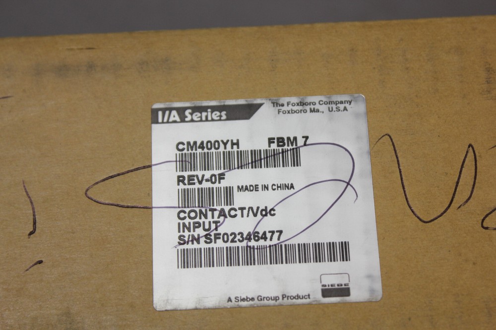 NEW FOXBORO/SIEBE CONTACT MODULE CM400YH