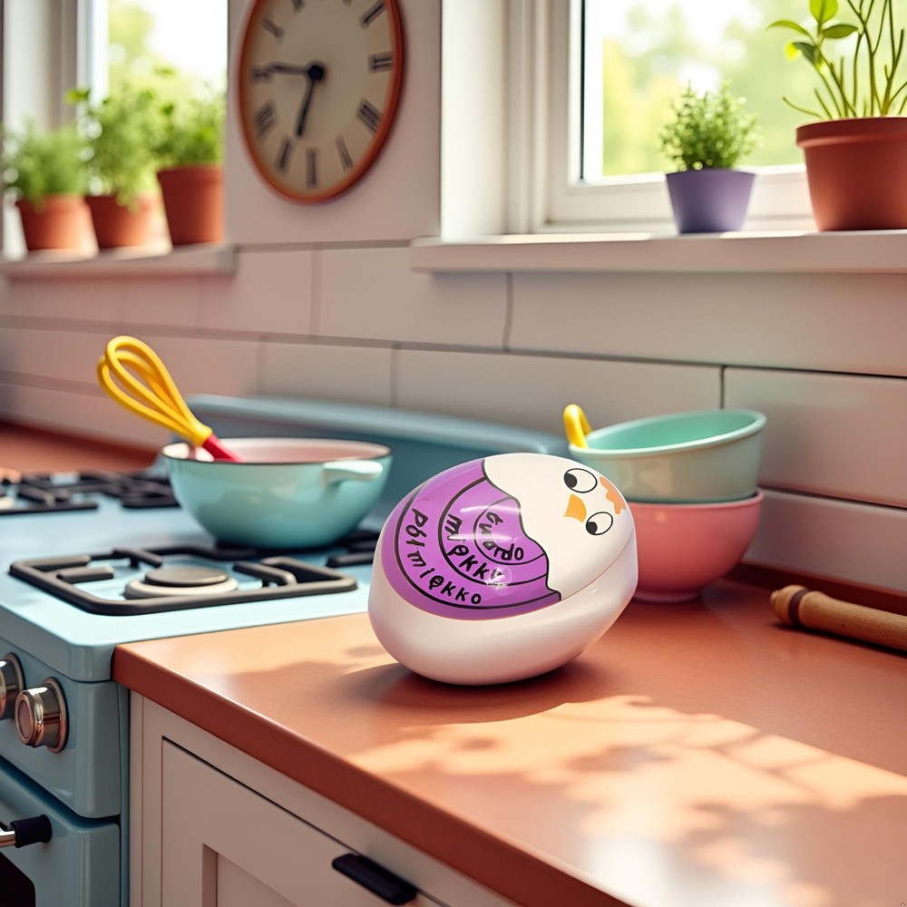 1Pc Purple Kitchen Timer Practical Reminder Color Changing Egg Timer，Timers,K...