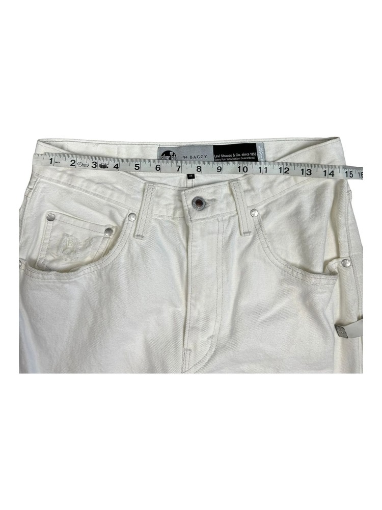 Levis Silvertab 94 Baggy White Size 28