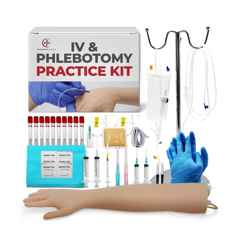 The Apprentice Doctor Phlebotomy Practice Kit – Complete Phlebotomy Traini