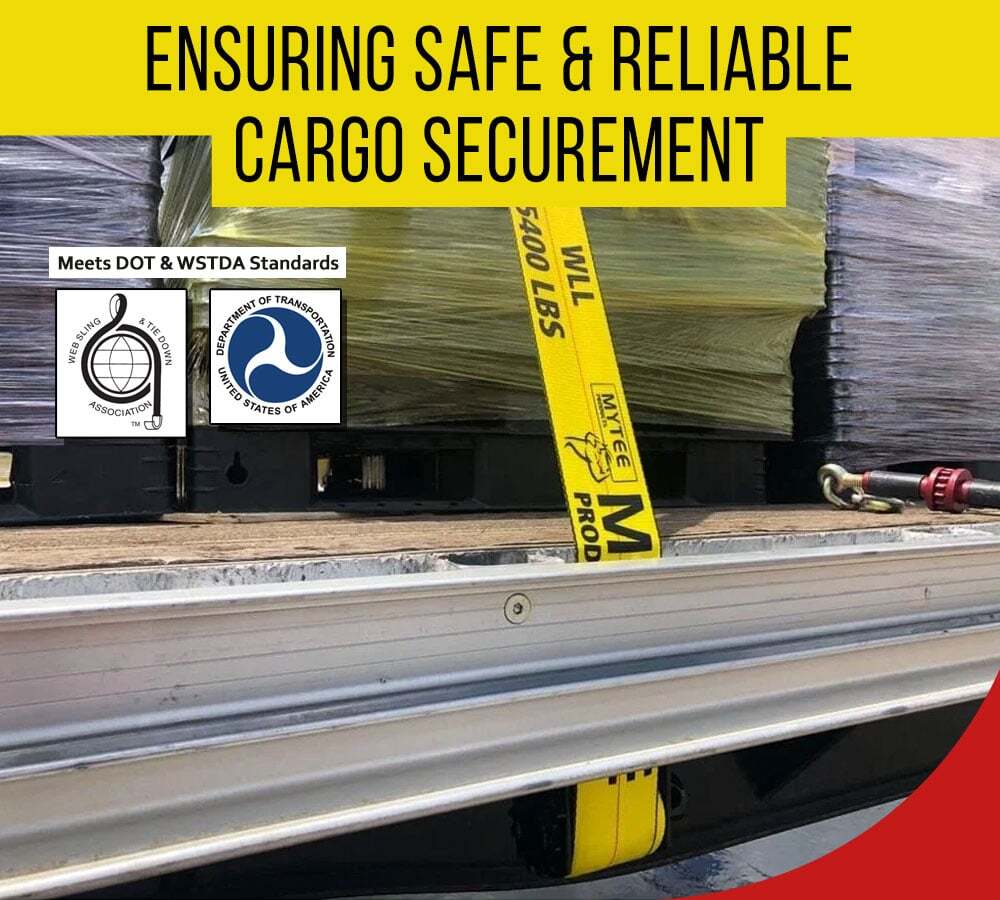 (4 Pack) 4 in. x 27 ft. Winch Strap with Flat Hook