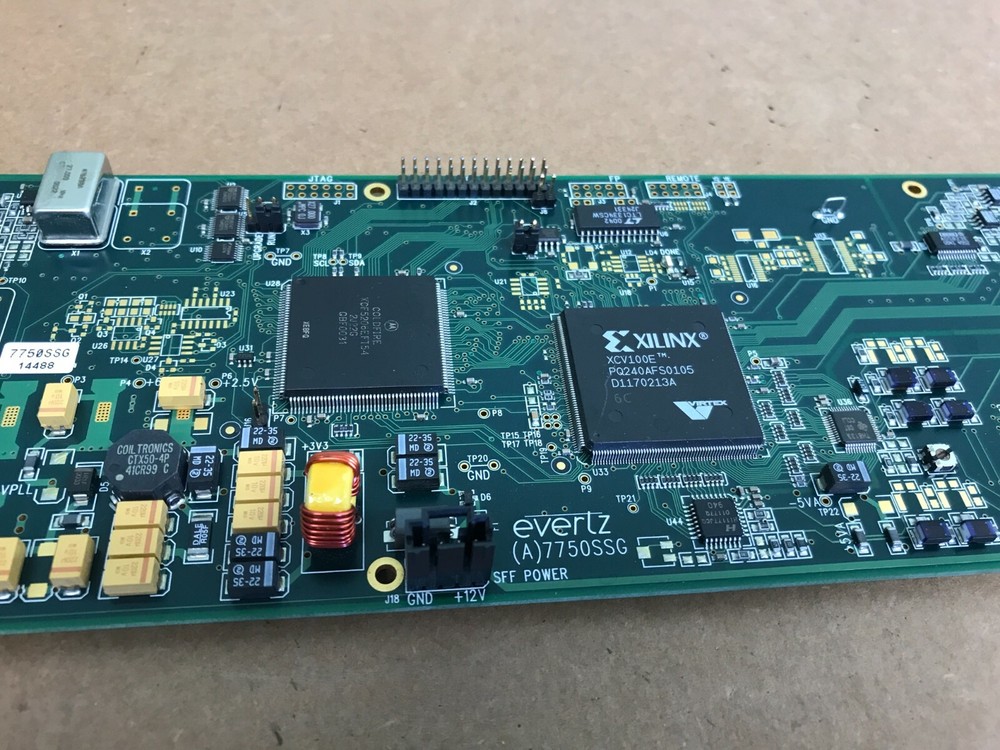 EVERTZ 7750SSG NTSC Slave Sync Generator With Back Plane