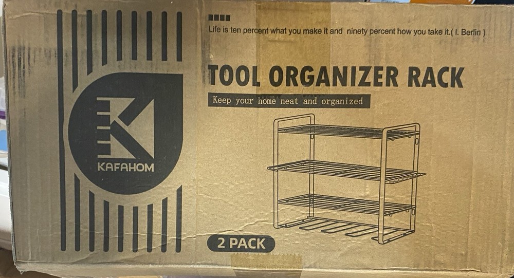 Kafahom Tool Organizer Rack 2 Pack