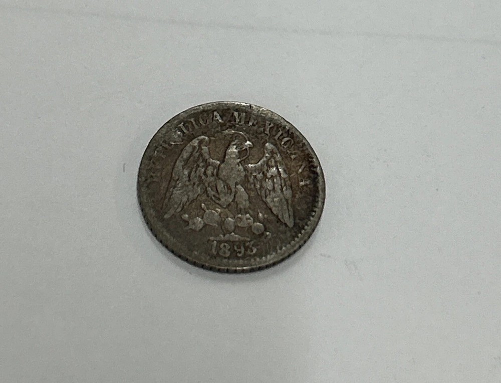 Mexico 1893-5 Centavos 90% Silver