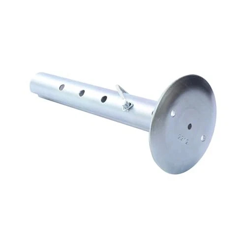 Trailer Jack Drop Leg, Adjustable Jack Foot, Trailer Jack Extension for silver