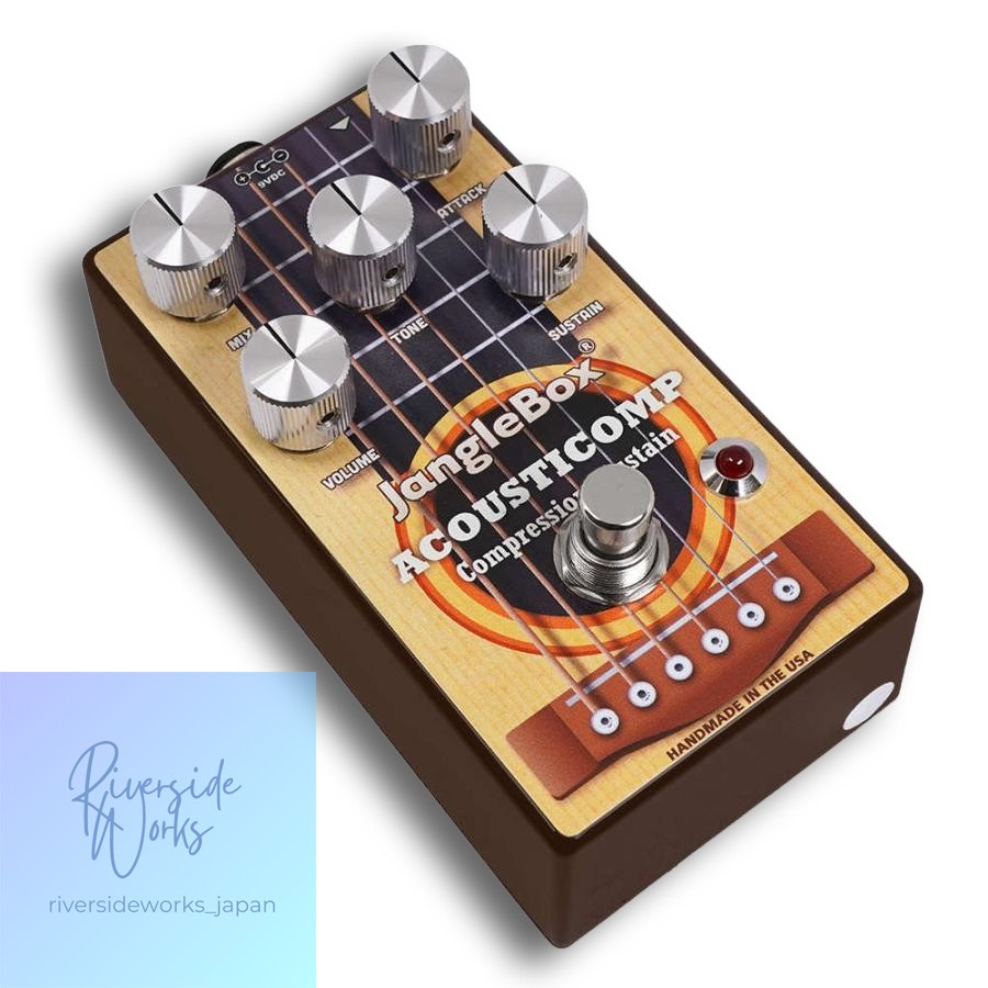 JangleBox Acousticomp Compressor Acoustic Guitar Effect Pedal