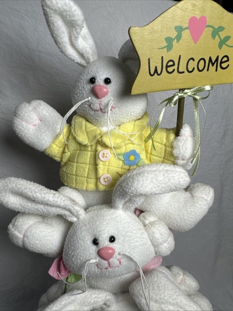 Plush Easter Bunny Table Topper 21” Tall