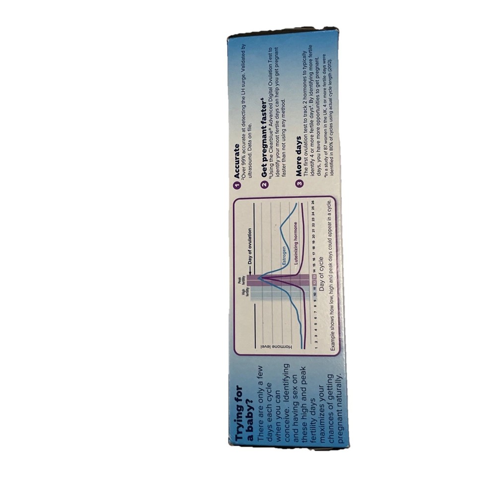 Clearblue Advanced Digital Ovulation Test Kit, 15 EXP 05/2027