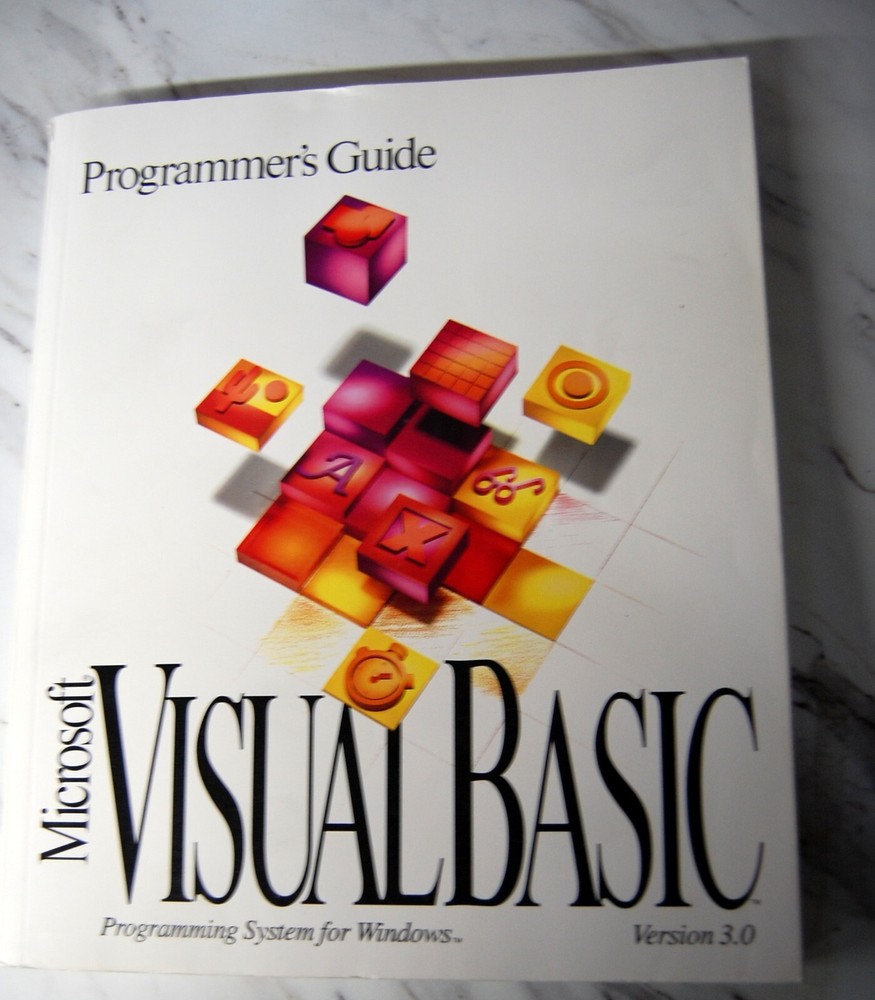 Microsoft Visual Basic  Set of 2 Manuals