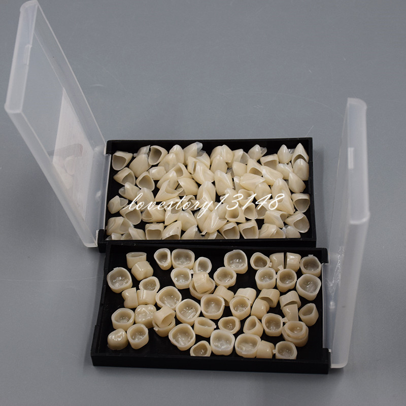 2 Boxes Dental Temporary Crown Veneers Material Anterior/ Front Back Molar Teeth