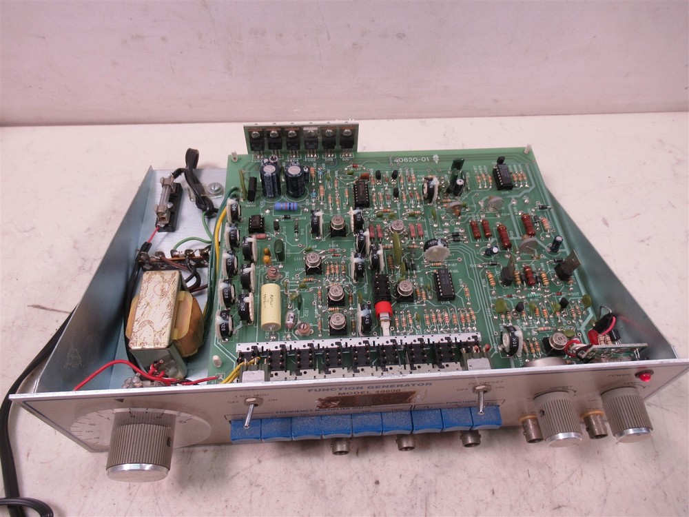 ECI Energy Concepts Function Generator 40600 Plug In Module Oscilloscope Chassis