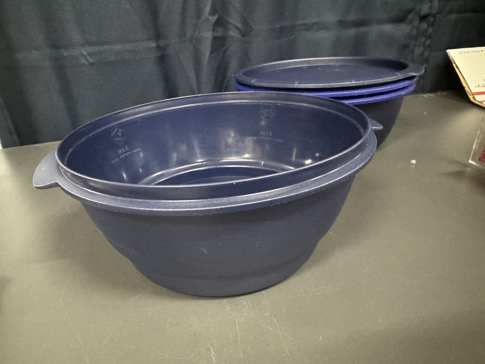 Tupperware Smart Multi-Cooker Microwave Steamer Cooker Blue SEE DESCRIPTION