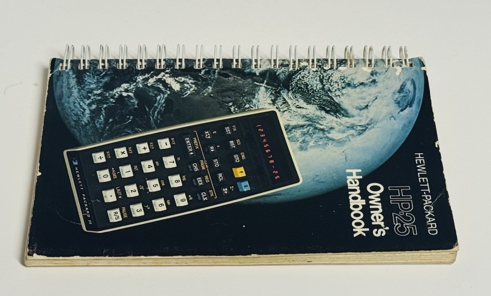 Hewlett Packard HP-25 Owner's Handbook