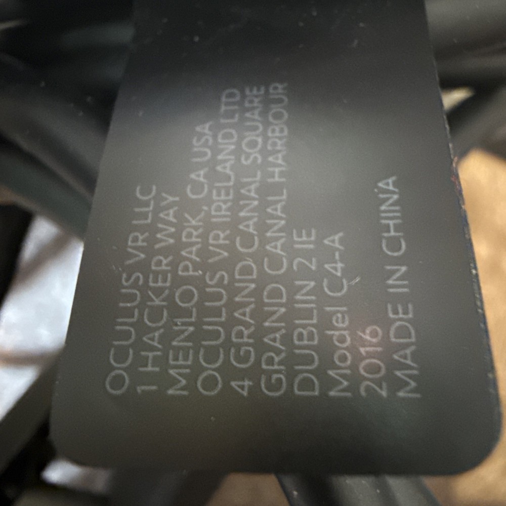 Oculus Rift Virtual Reality Headset with Controllers & Sensors