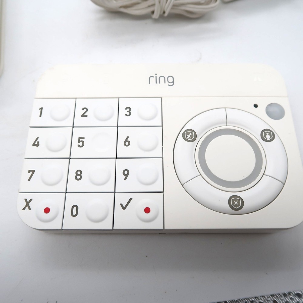 Ring Z Wave Plus Wireless Indoor Alarm Security System Base + Keypad Gen 1
