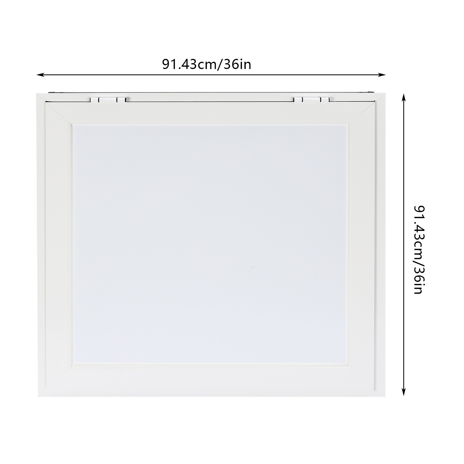 36"L x 36"W Concession Stand Serving Window Food Truck Service Awning w/ Hooks