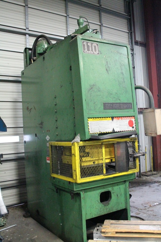 110 CINCINNATI HYDRAULIC PRESS: YODER #65957