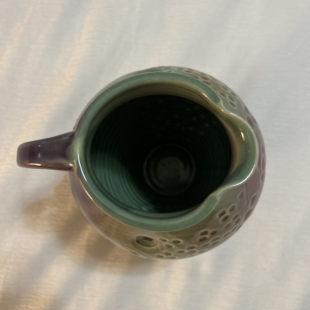 Beautiful Bob Brehmer Pottery Fish Pitcher Signed