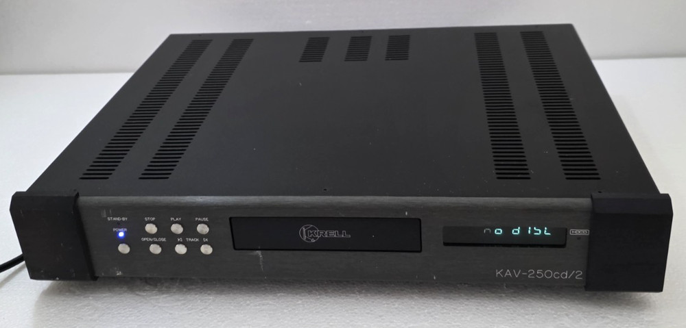 Krell KAV-250cd/2 Compact Disc / CD Player Rare, Tested & Working, See Video!