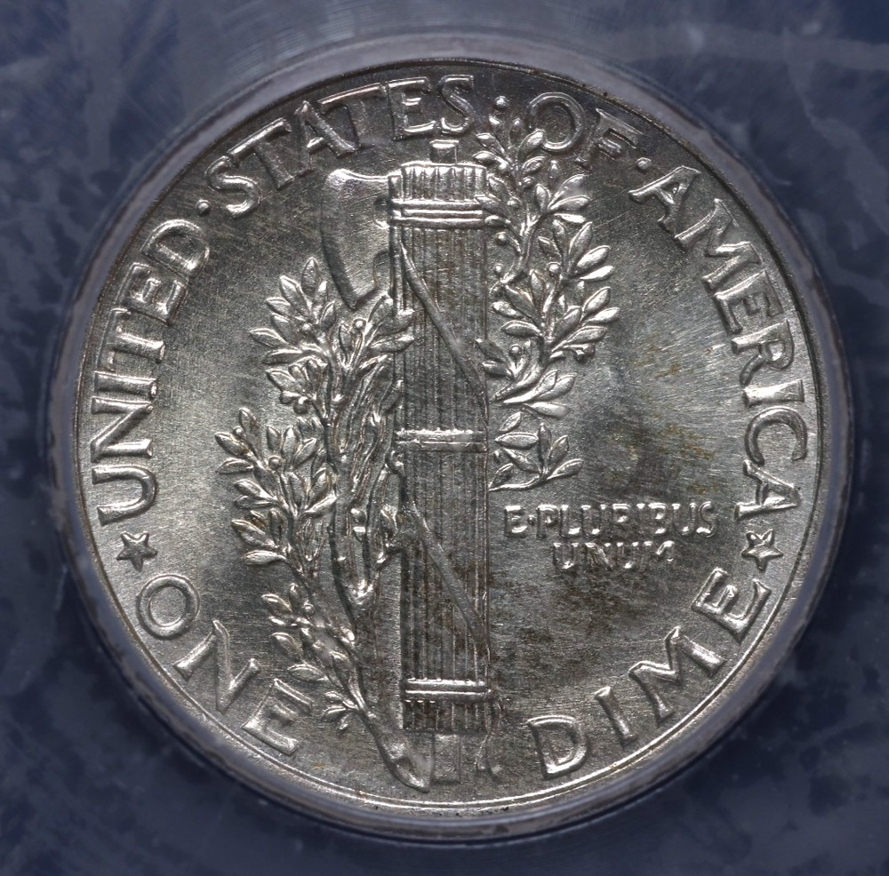 1937 Mercury Dime 10C ICG MS67 FB