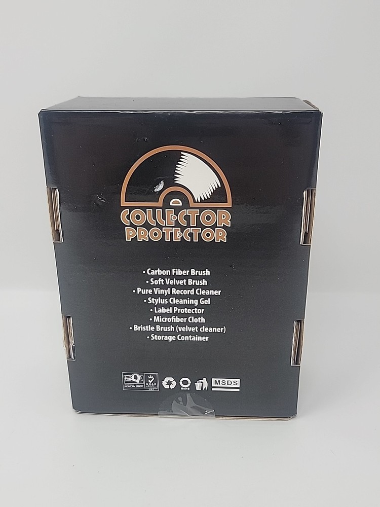 Protector Vinyl Record Cleaning Kit - Record Cleaner Includes Soft Velvet & Carb