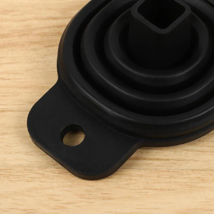Foldable Silicone Funnel - Compact, Durable, and Easy to Use for Kitchen Tasks