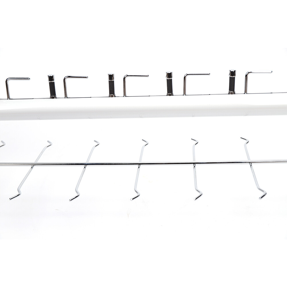 10Pcs Sunglasses Display Racks Lockable Eyeglasses Storage Holder Hold 12 Frames